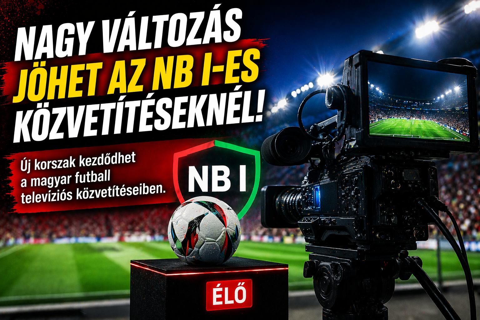 Nagy változás a magyar futballban