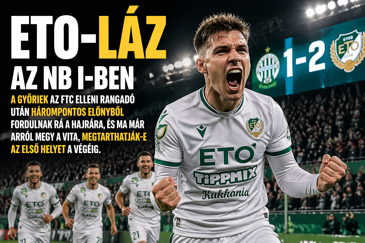 ETO győzelem a rangadón