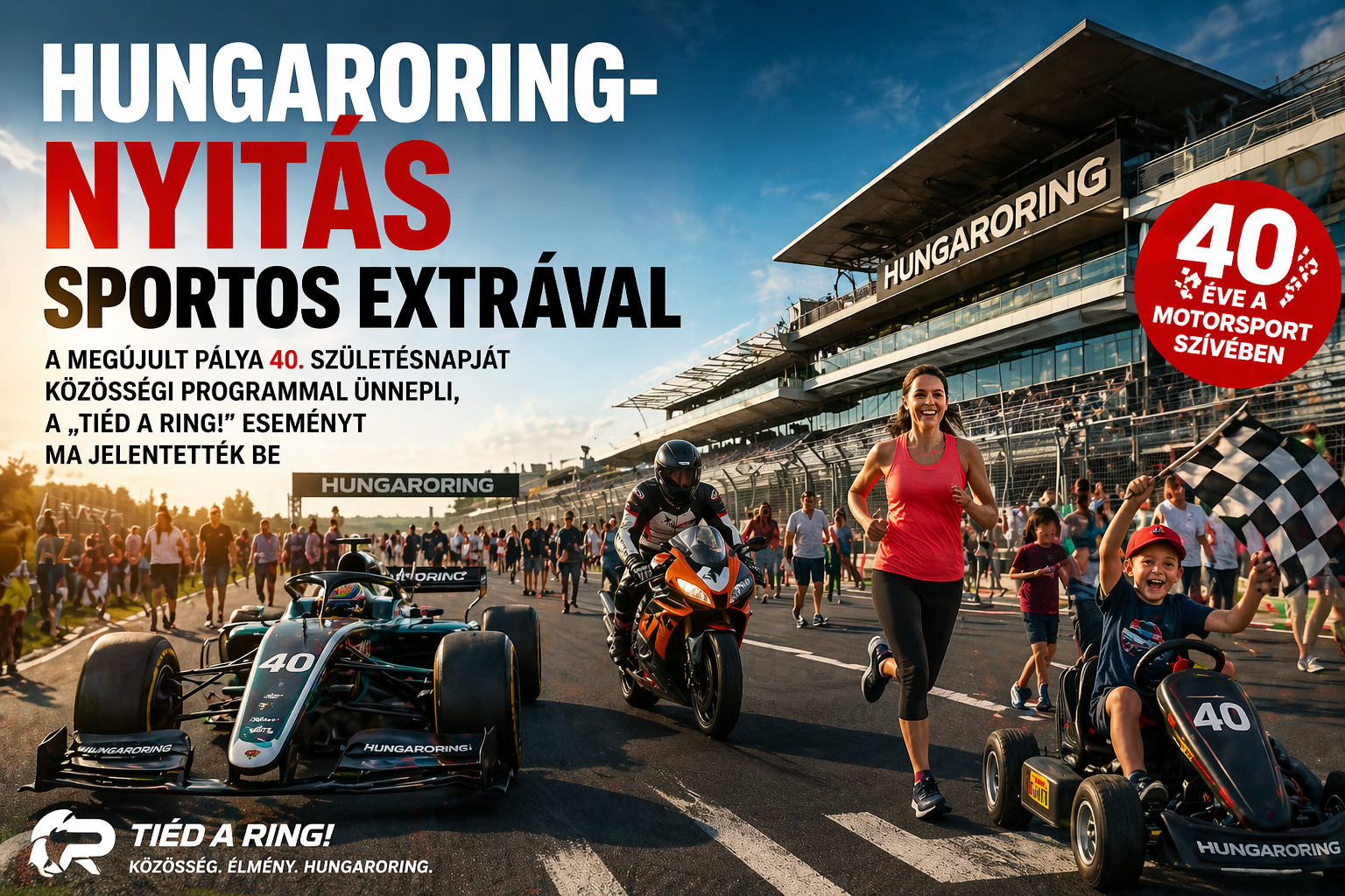Nyitás sportos extrával a Hungaroringen