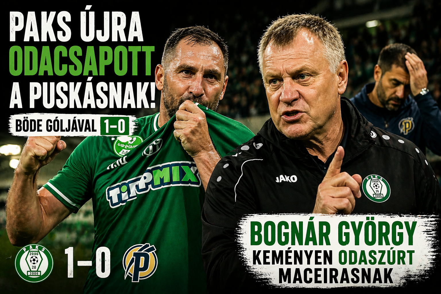 Böde gólja hozott győzelmet