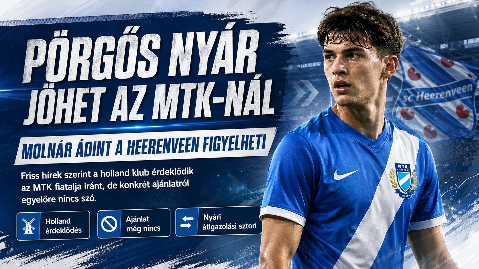 Football transfer news action shot