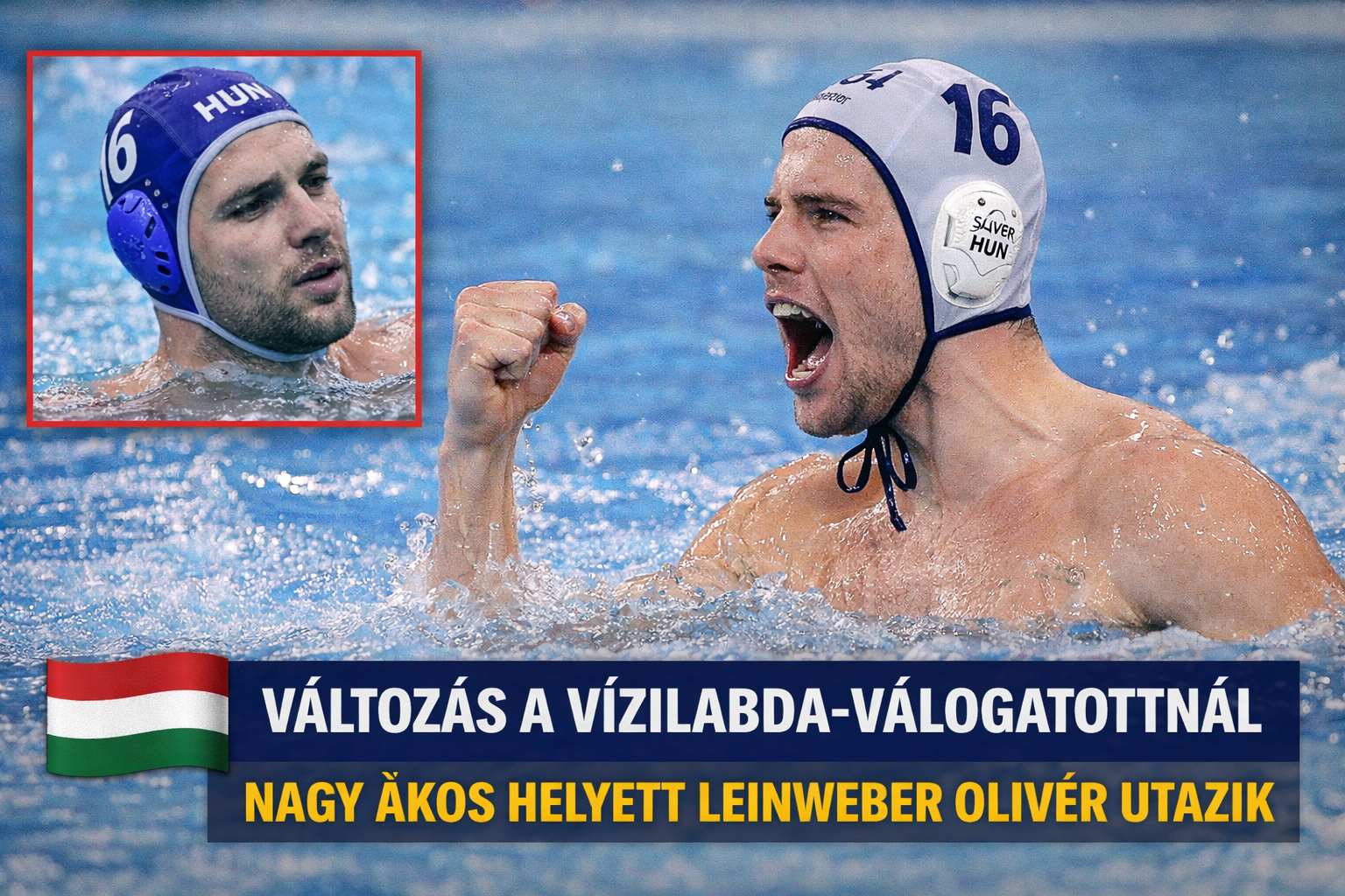 Nagy Ákos helyett Leinweber Olivér utazik