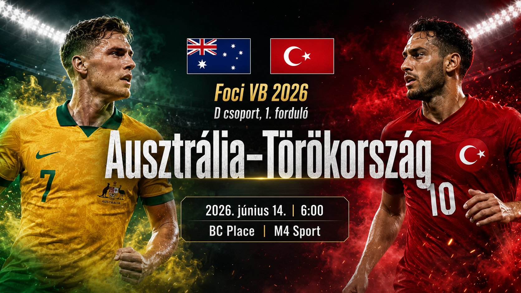 Ausztrália–Törökország 2026 foci VB mérkőzés