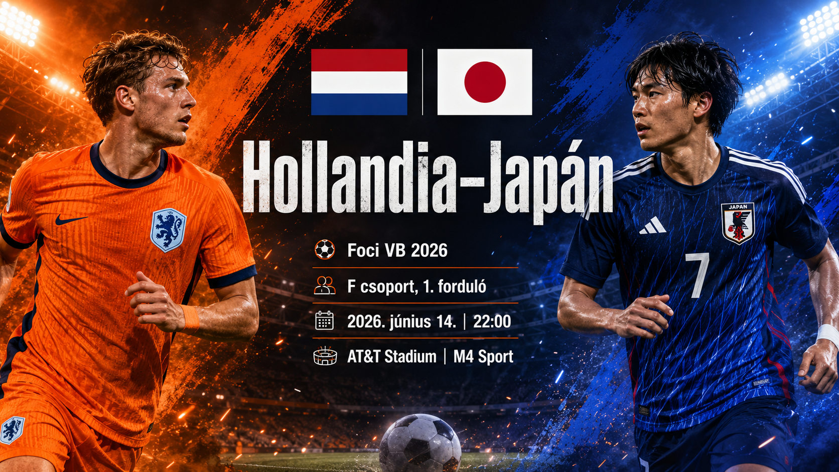 Hollandia–Japán foci mérkőzés