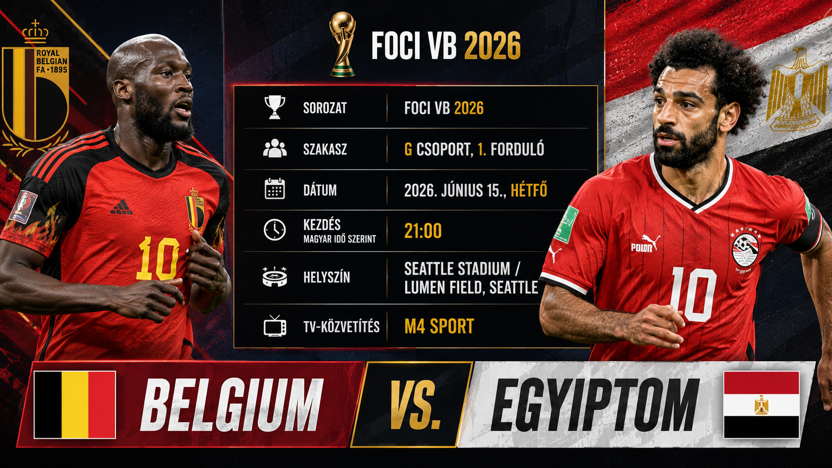 Belgium vs Egypt – Foci VB 2026