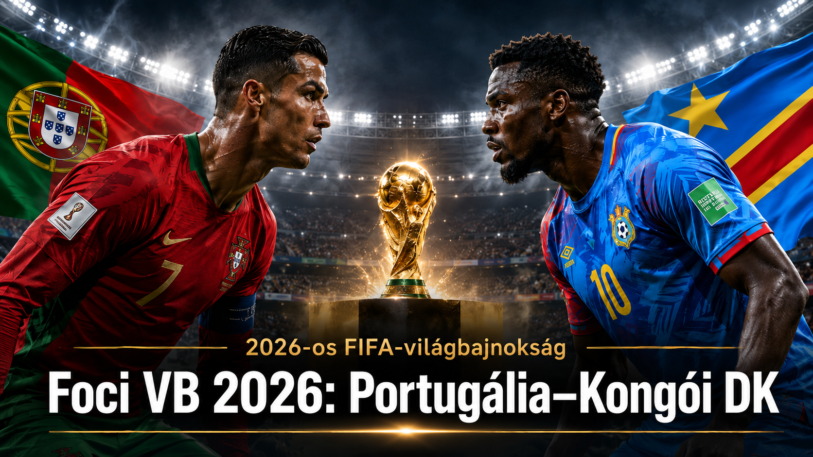 Foci VB 2026: Portugália – Kongói DK