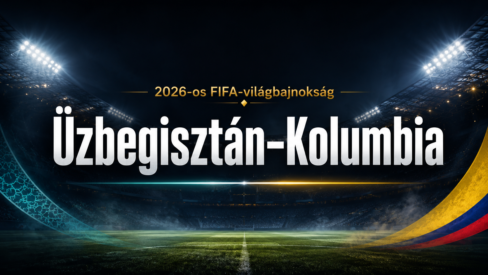 Üzbegisztán–Kolumbia 2026 FIFA-vb promo