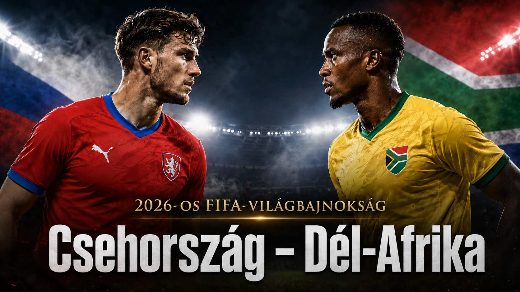 Csehország vs Dél-Afrika: 2026
