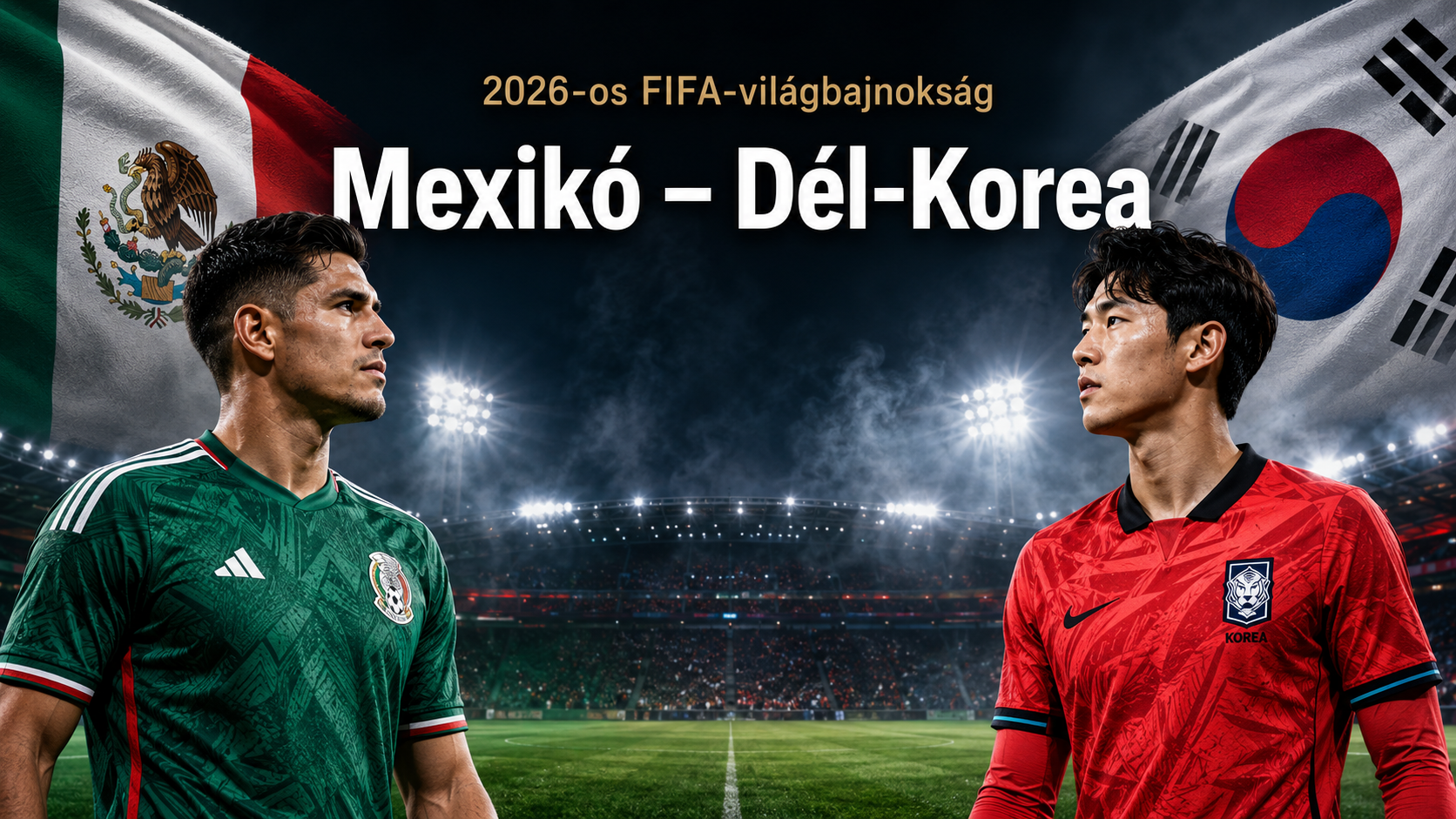 Mexikó vs Dél-Korea 2026