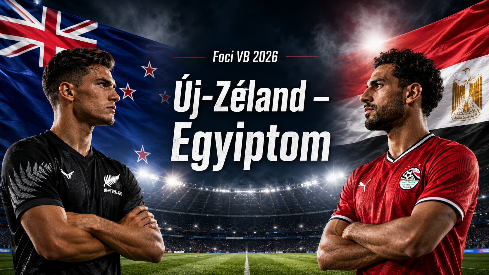 Új-Zéland vs Egyiptom - Foci VB 2026