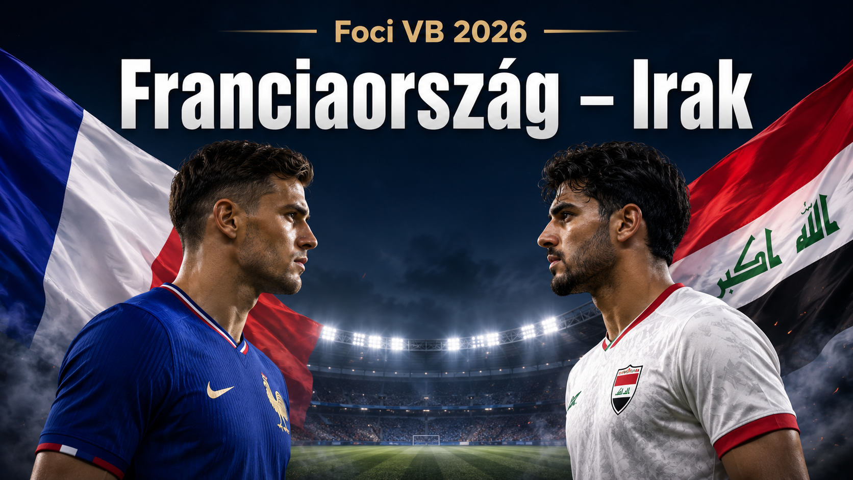 Foci VB 2026: Franciaország vs Irak