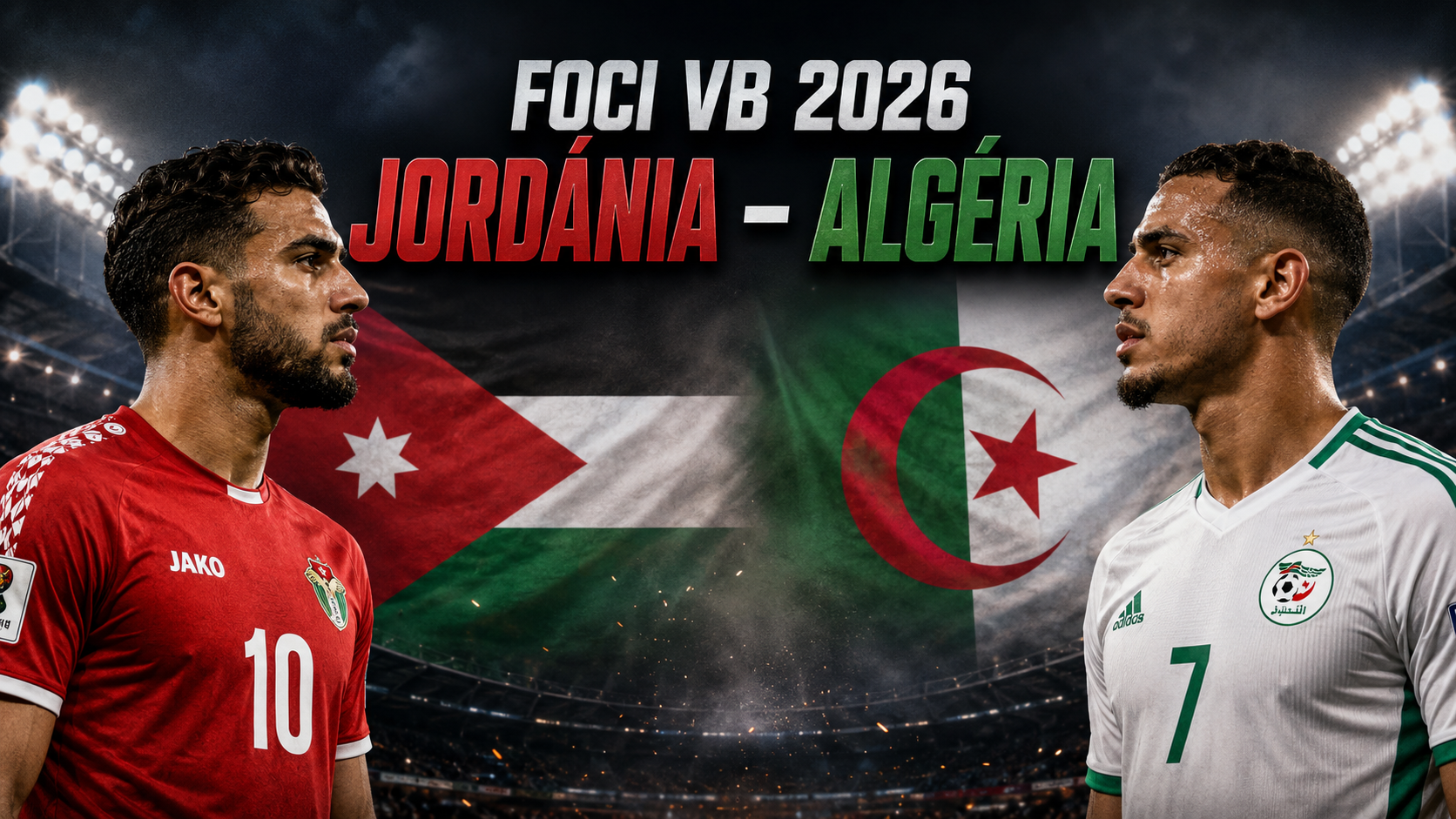 Foci VB 2026: Jordánia vs Algéria