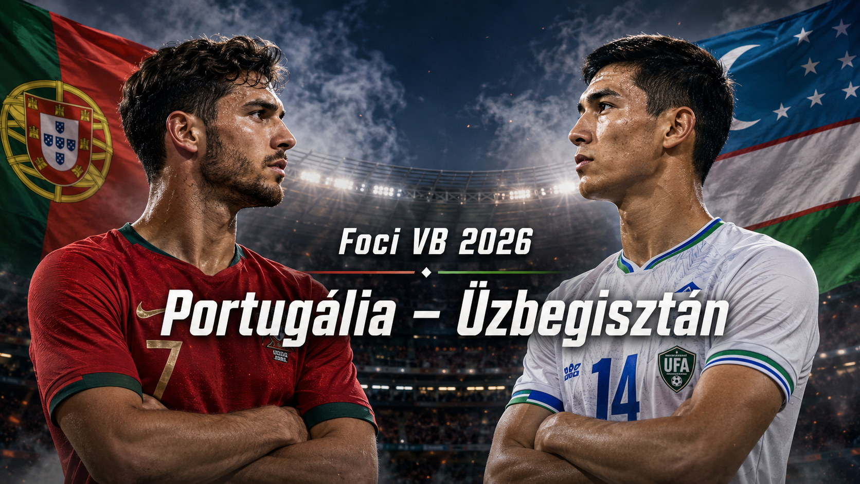 Portugália vs Üzbegisztán – Foci VB 2026