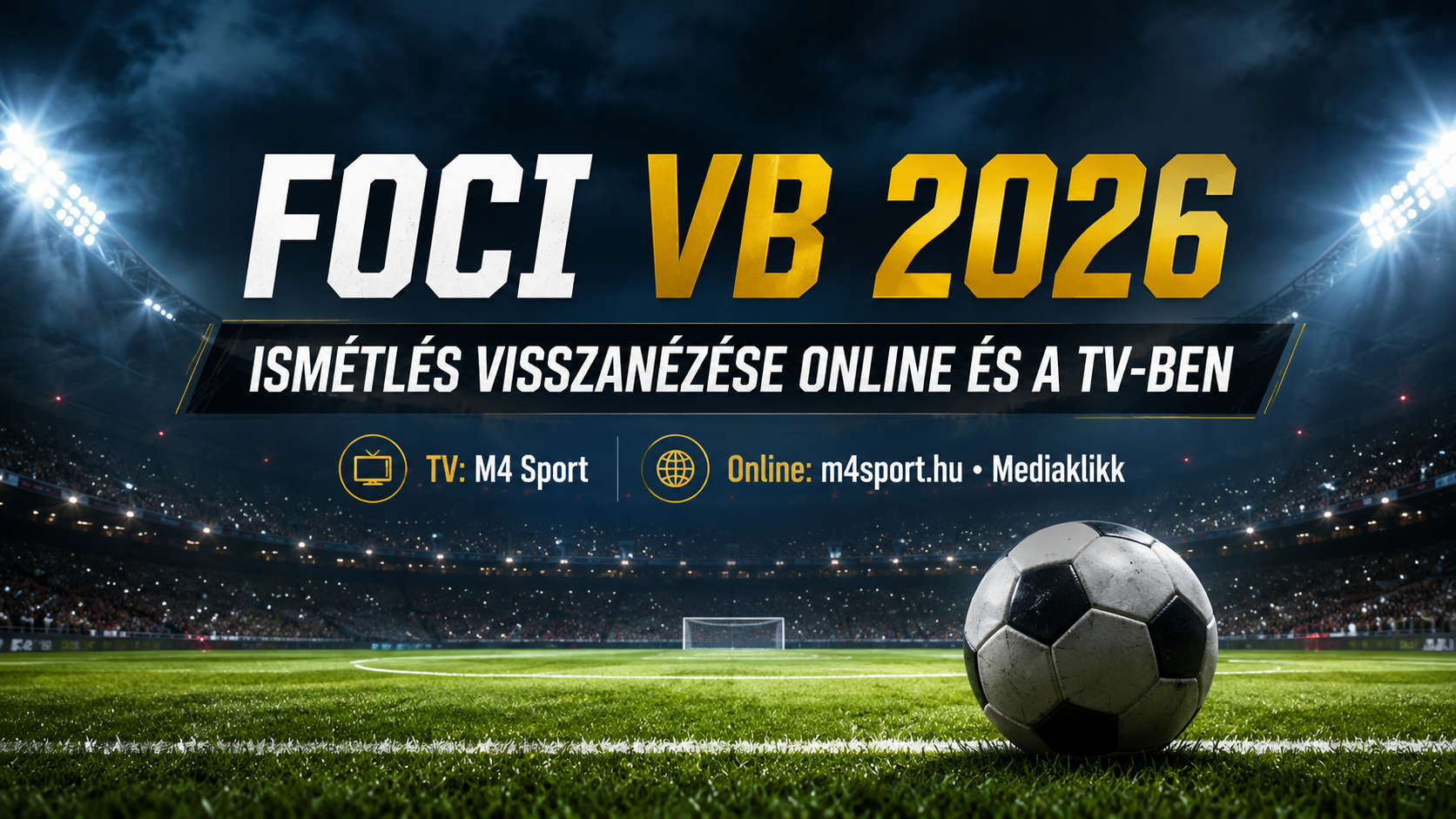 Foci VB 2026 sportpromóció