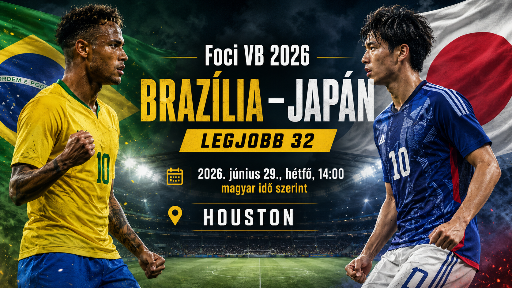 Foci VB 2026: Brazília - Japán